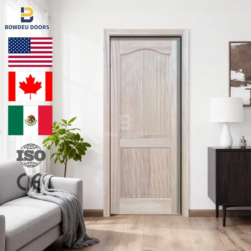 Modern Solid Wood Interior Door factory